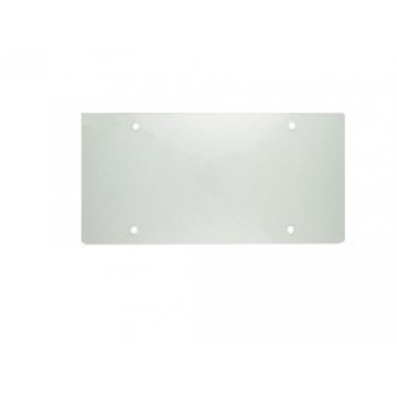 Clear Acrylic Mirror License Plate